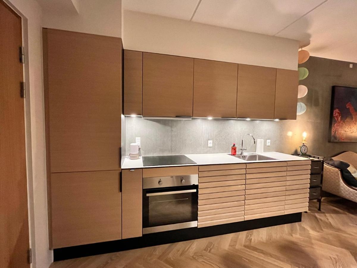Apartment Directly To Seafront Of Bassin 7 With Big Balcony And Free Parking Århus Zewnętrze zdjęcie