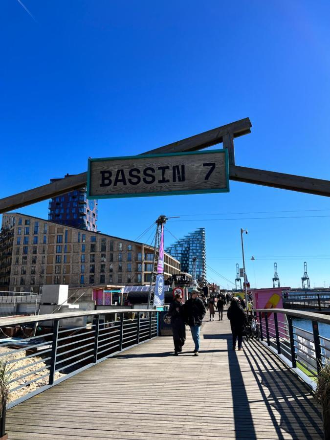 Apartment Directly To Seafront Of Bassin 7 With Big Balcony And Free Parking Århus Zewnętrze zdjęcie